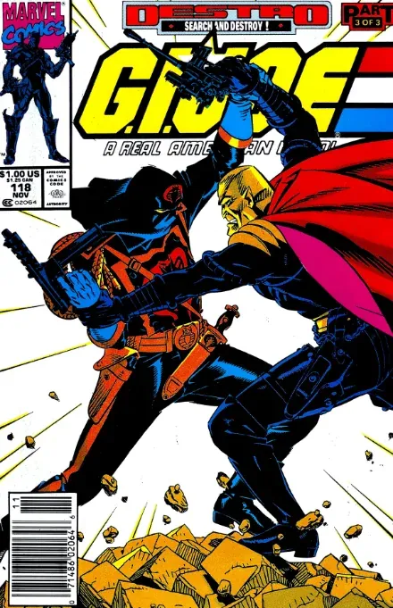 Cover of G.I. Joe, a Real American Hero #118
