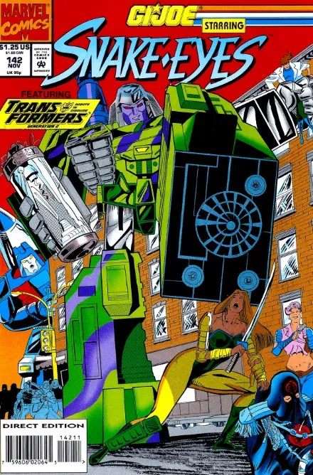 Cover of G.I. Joe, a Real American Hero #142
