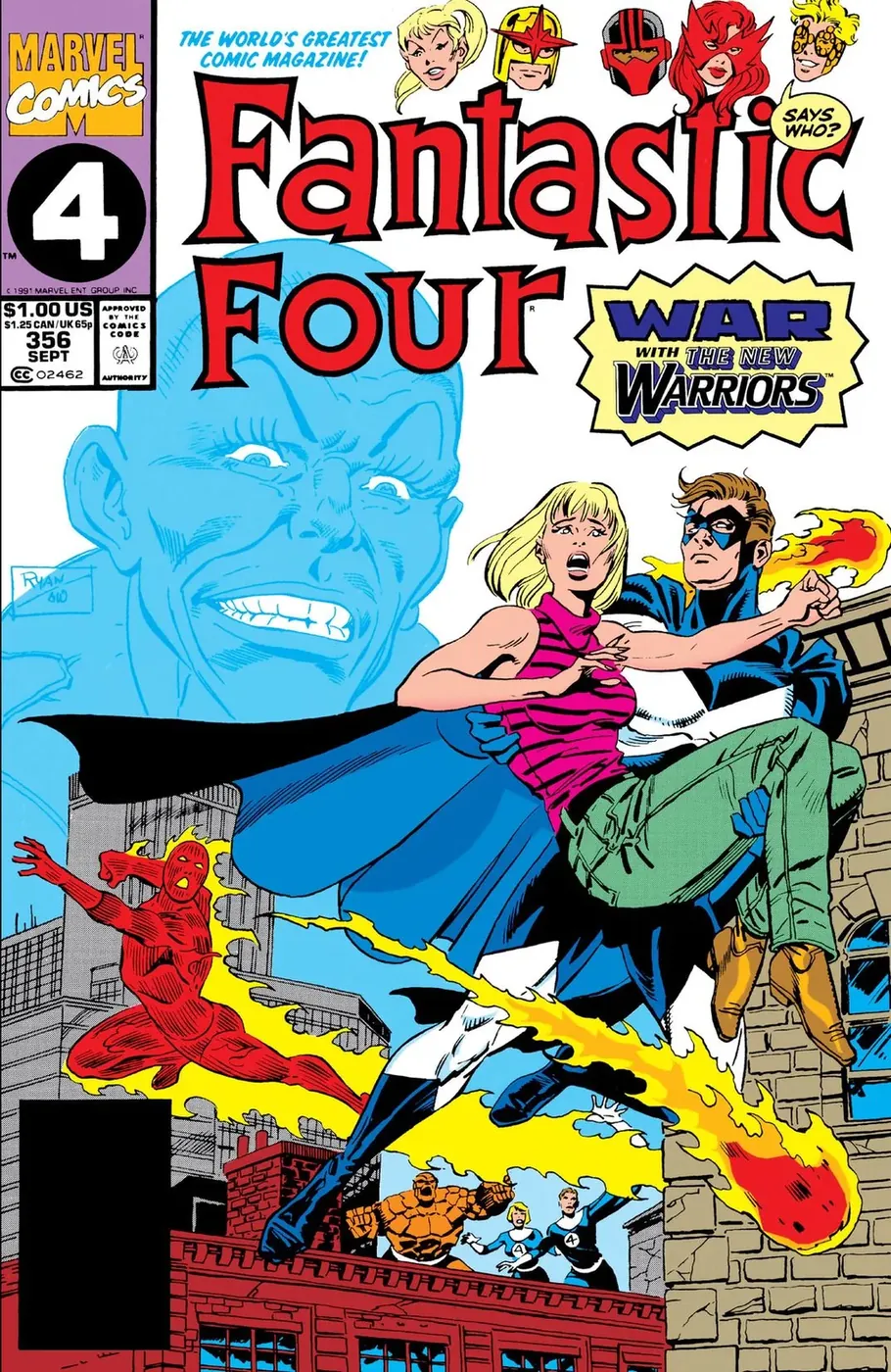 Cover of Fantastic Four #356