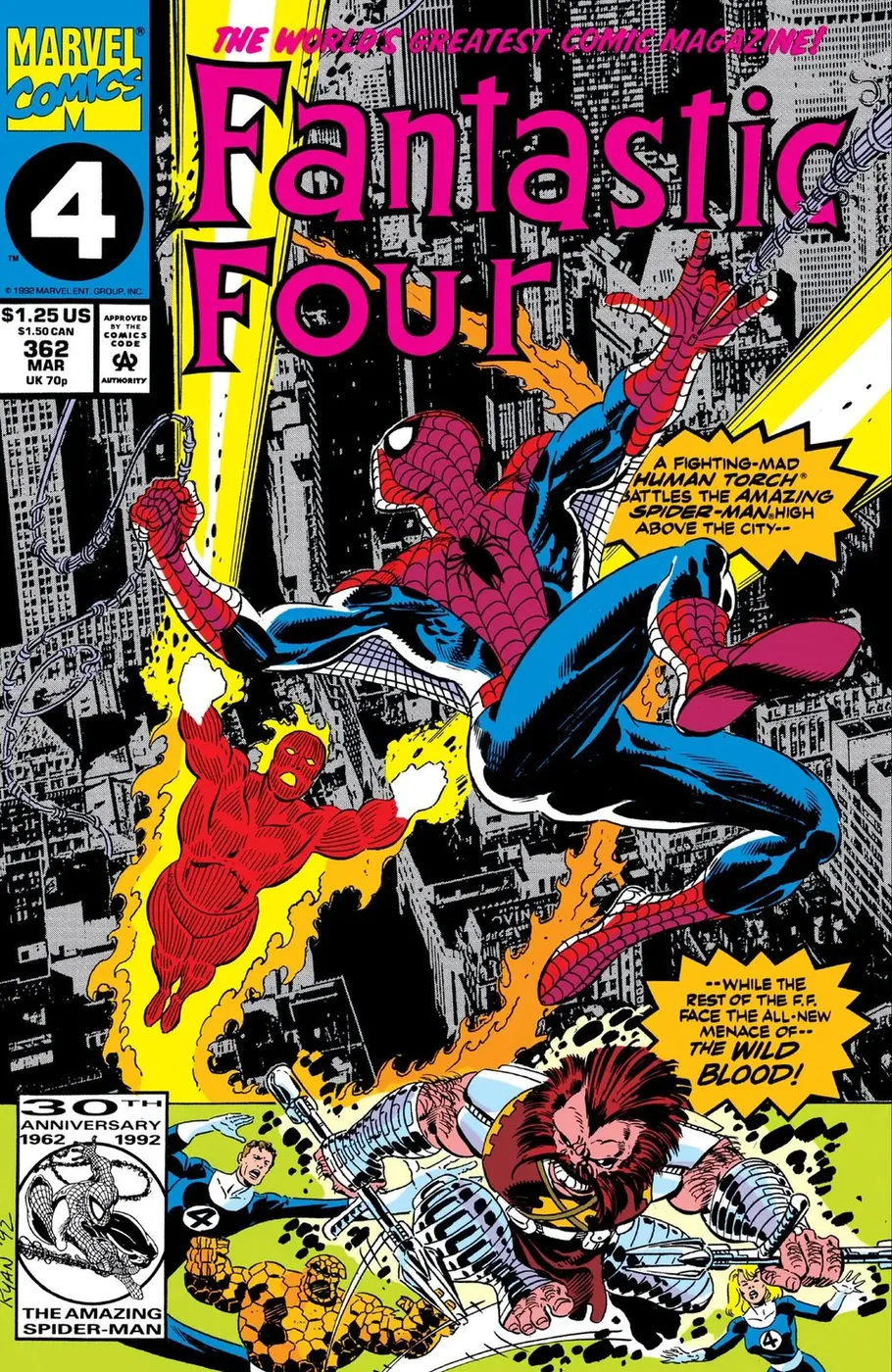 Cover of Fantastic Four #362