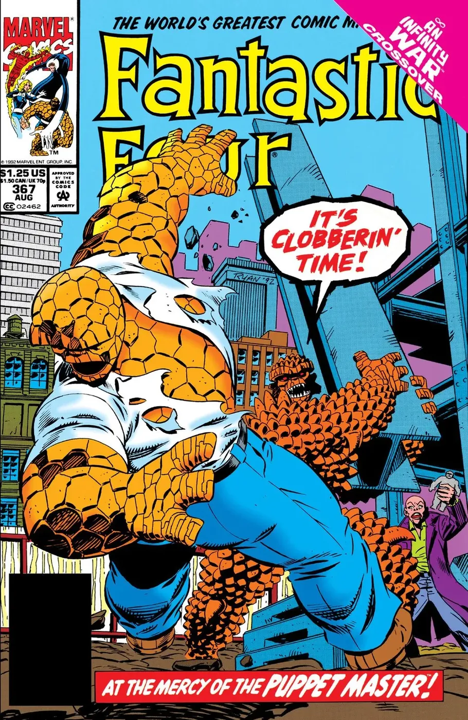 Cover of Fantastic Four #367