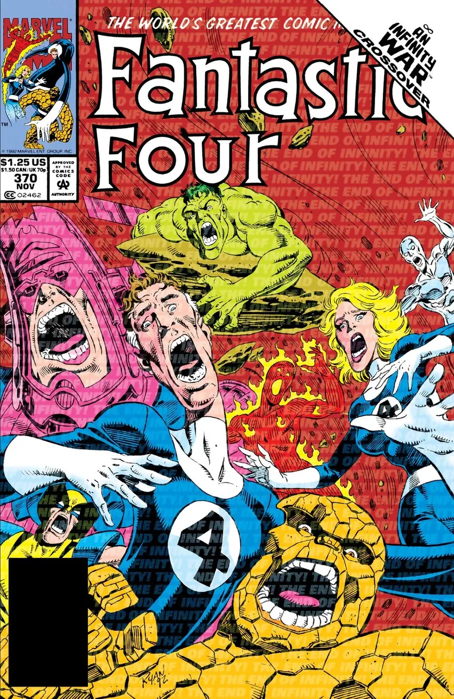 Cover of Fantastic Four #370