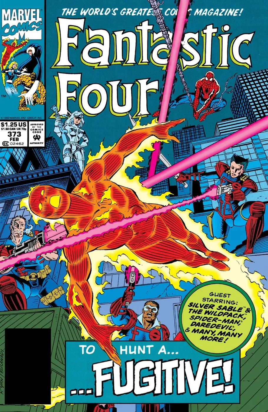 Cover of Fantastic Four #373
