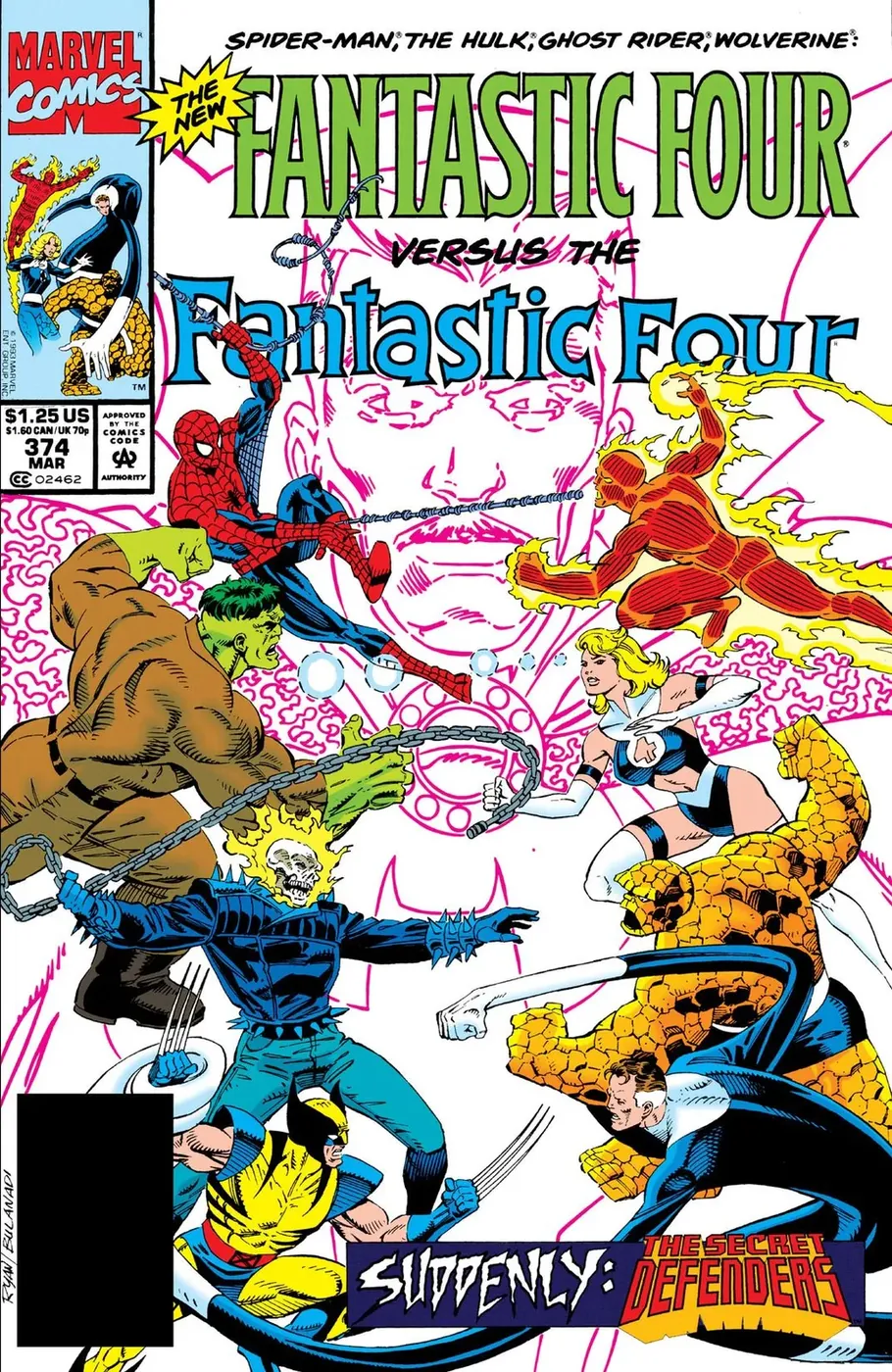 Cover of Fantastic Four #374