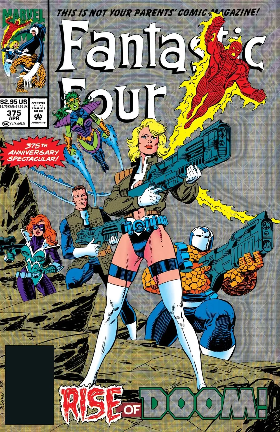 Cover of Fantastic Four #375