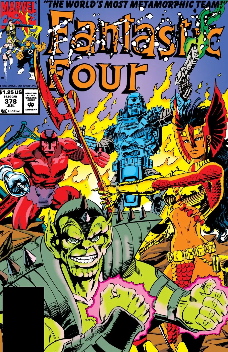Cover of Fantastic Four #378