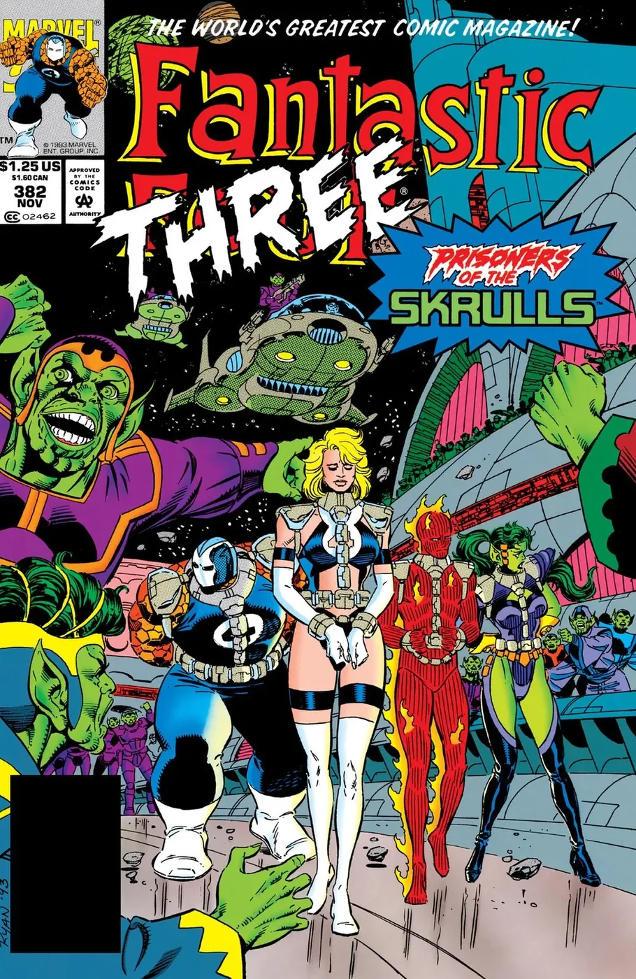 Cover of Fantastic Four #382