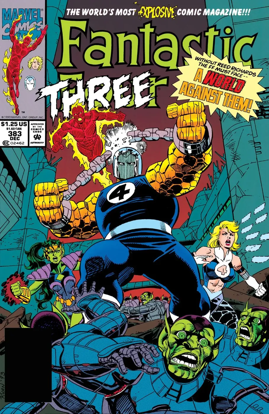 Cover of Fantastic Four #383