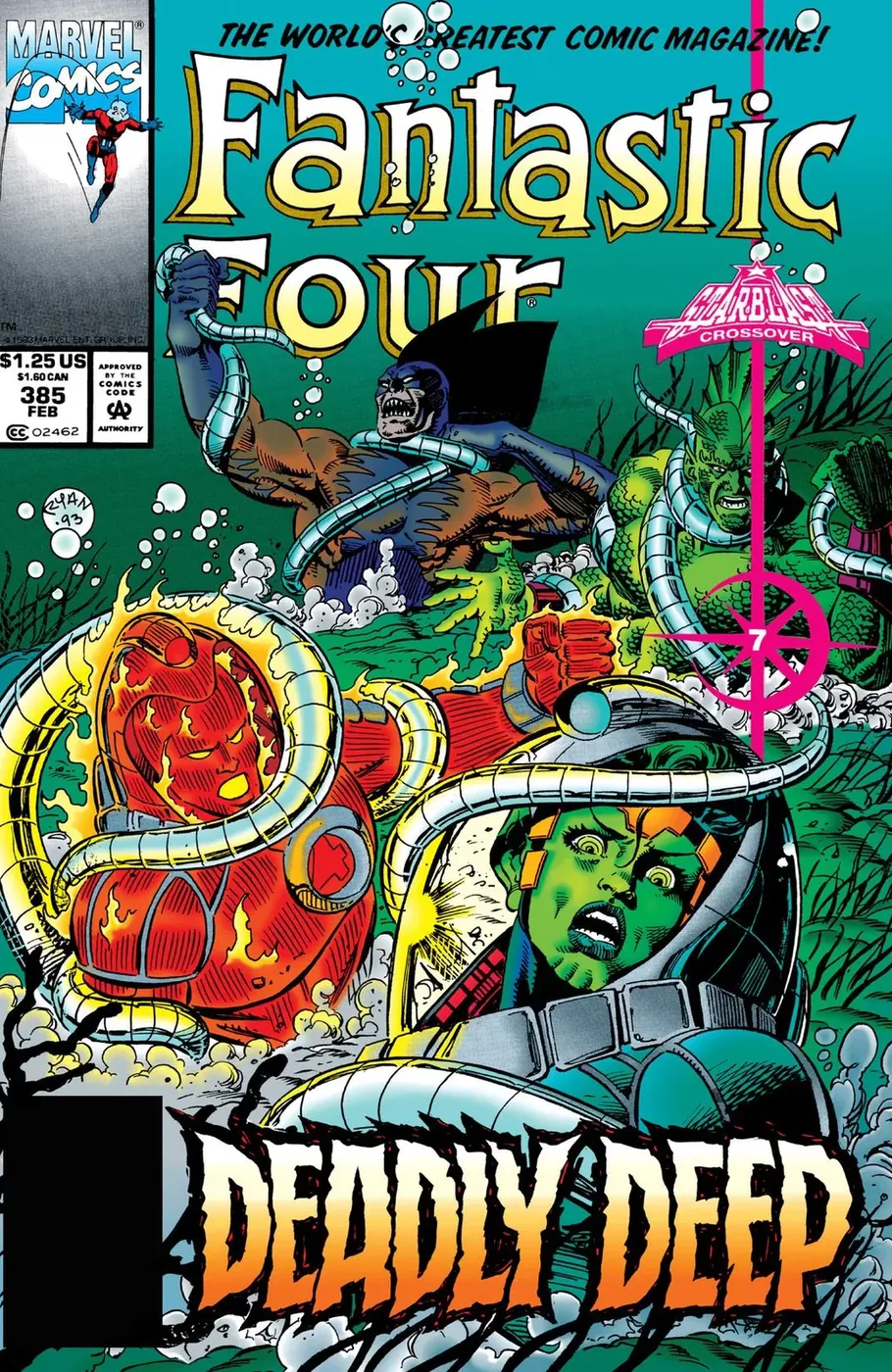 Cover of Fantastic Four #385