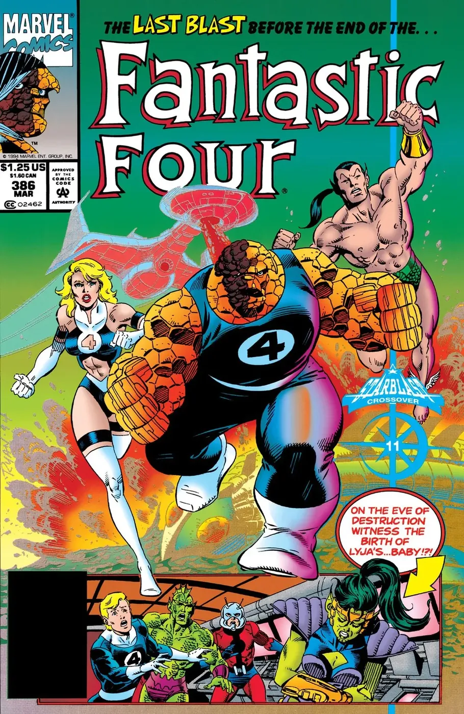 Cover of Fantastic Four #386