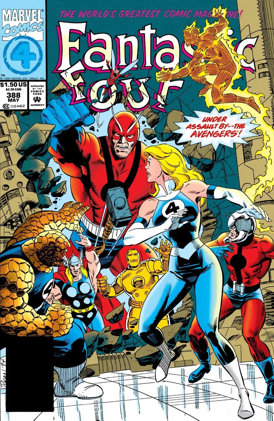 Cover of Fantastic Four #388