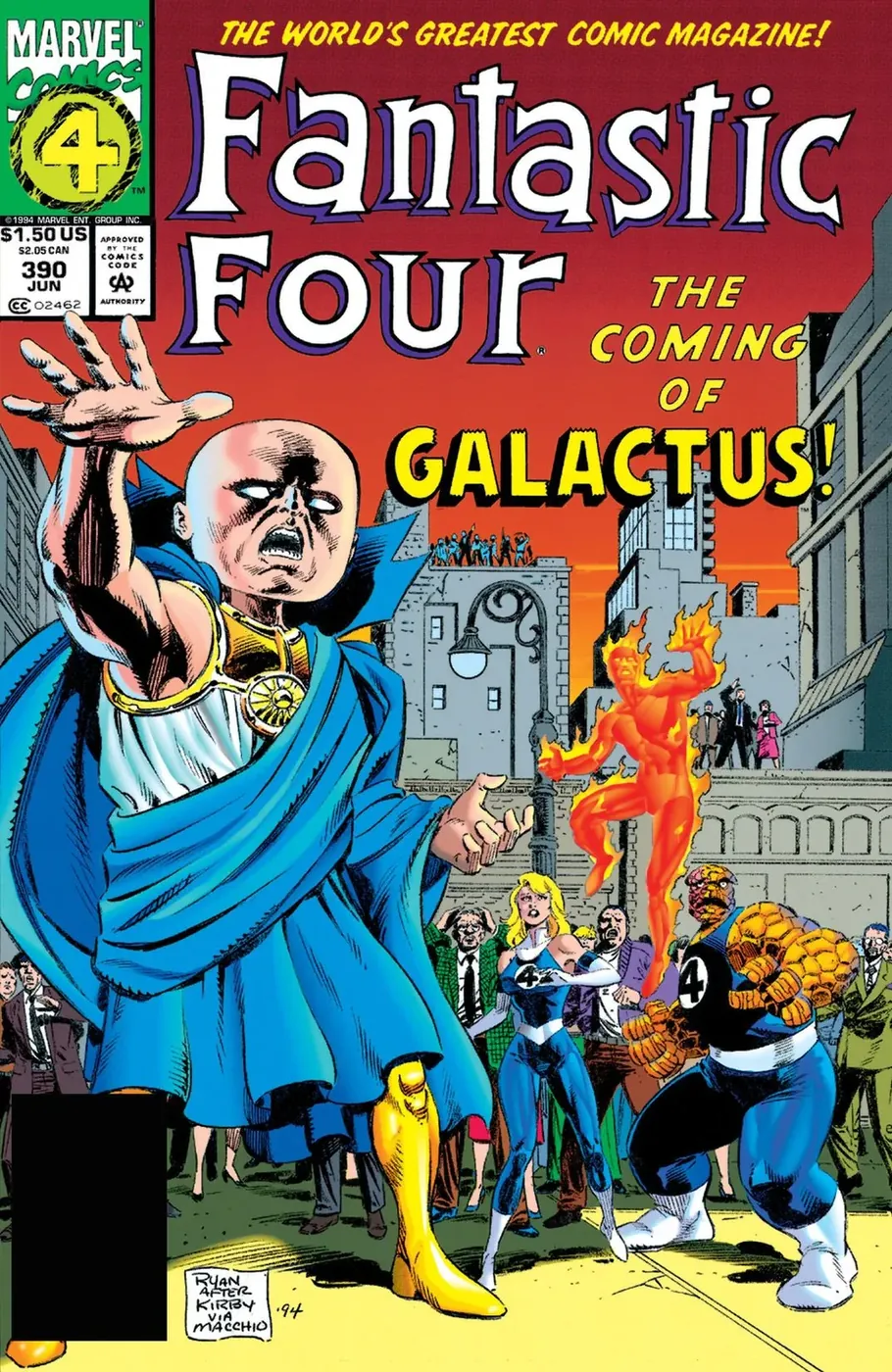 Cover of Fantastic Four #390
