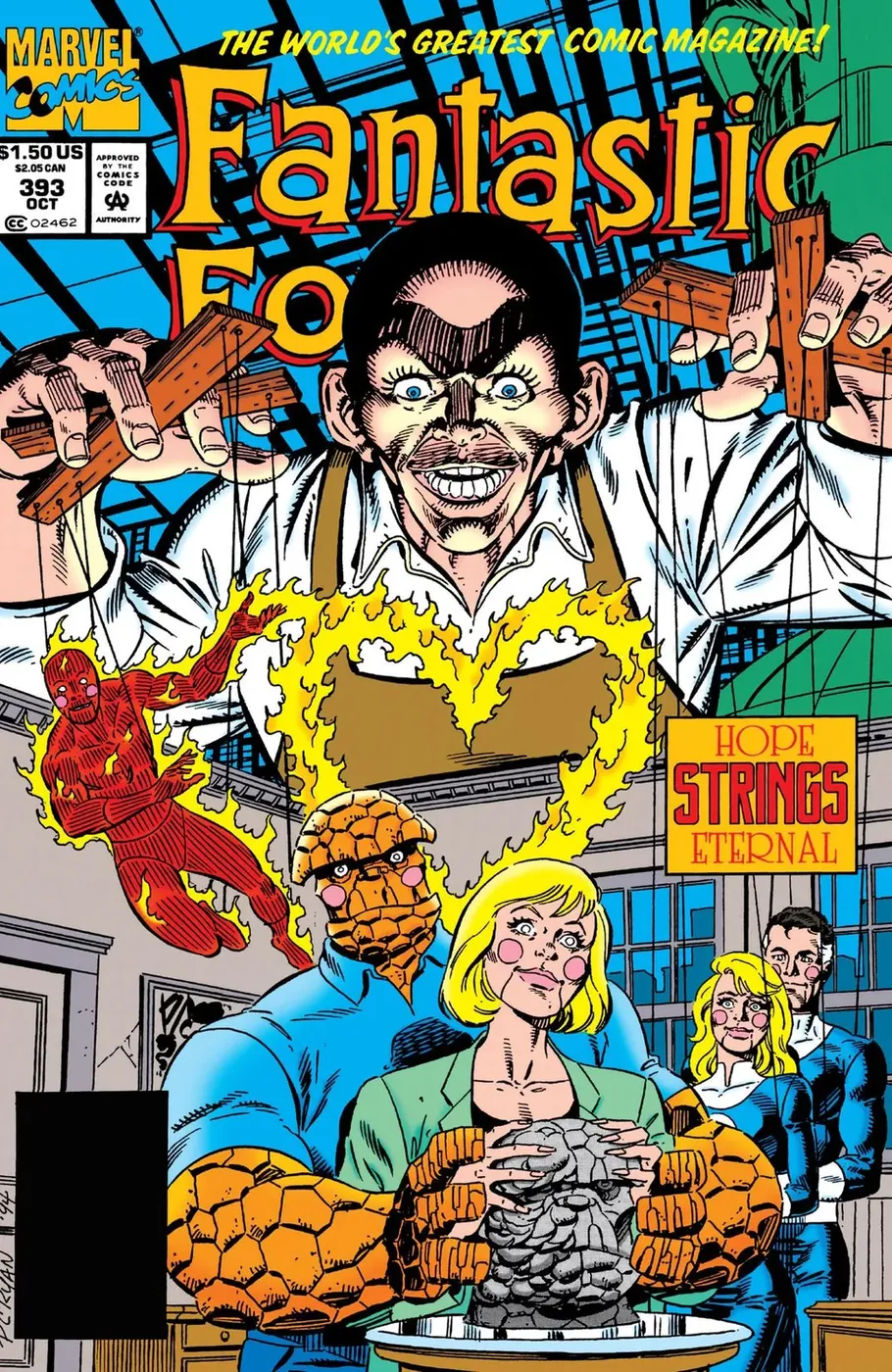 Cover of Fantastic Four #393