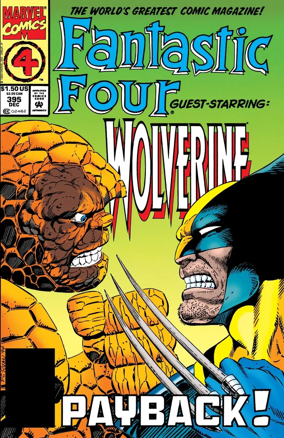 Cover of Fantastic Four #395