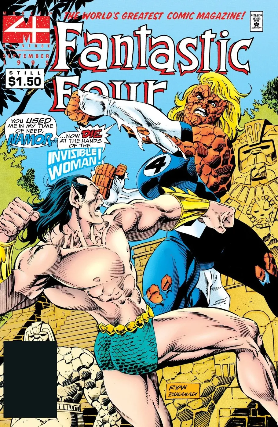 Cover of Fantastic Four #404