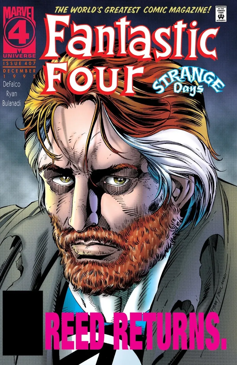 Cover of Fantastic Four #407