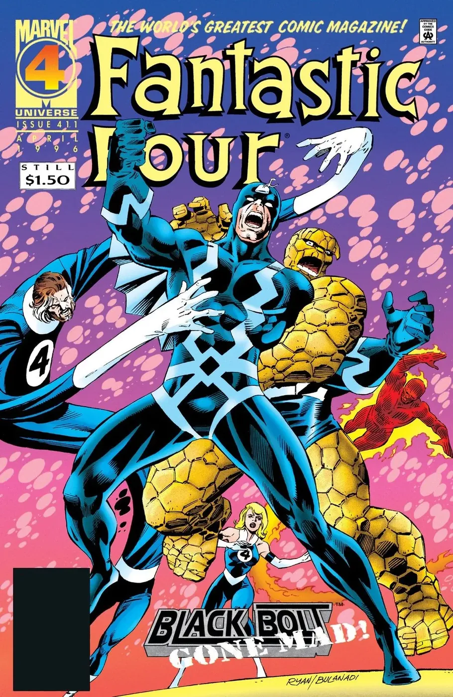Cover of Fantastic Four #411