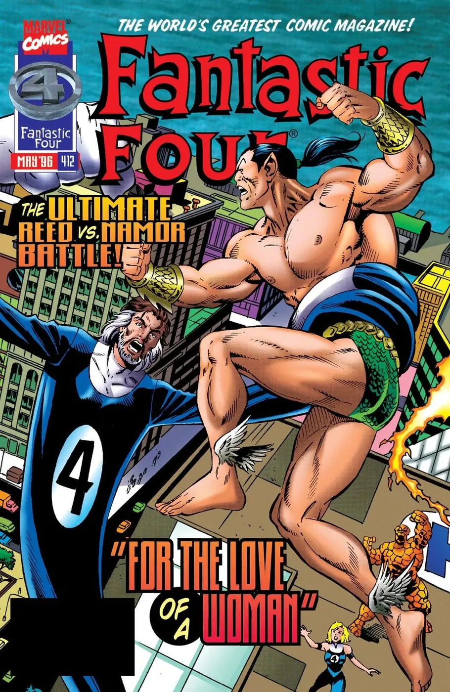 Cover of Fantastic Four #412