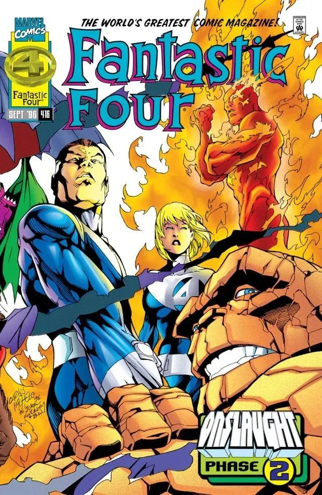 Cover of Fantastic Four #416