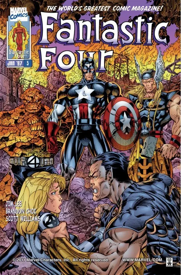 Cover of Fantastic Four #3