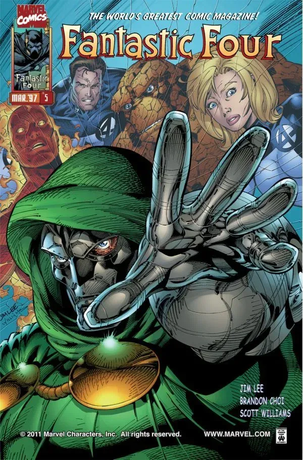 Cover of Fantastic Four #5