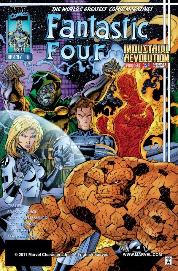Cover of Fantastic Four #6