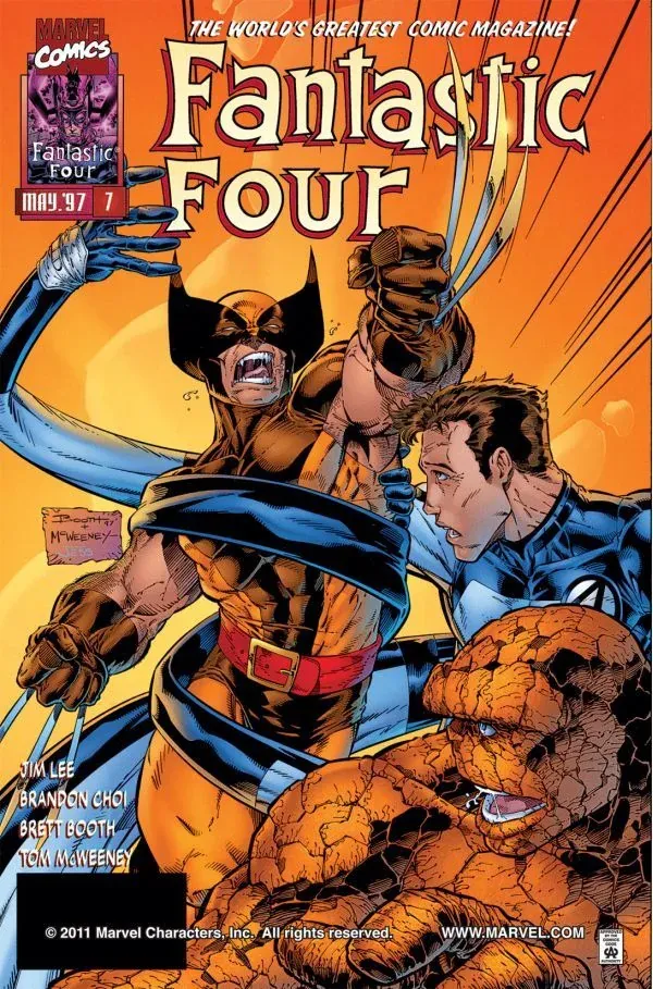 Cover of Fantastic Four #7