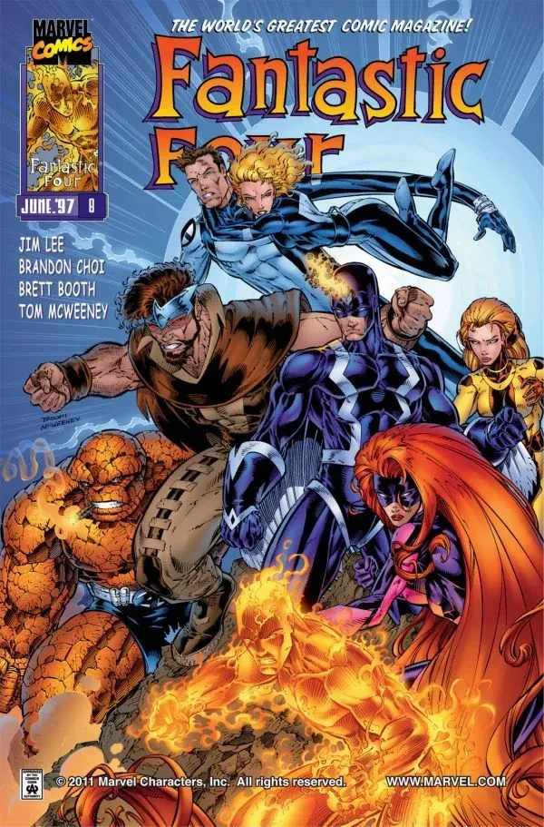 Cover of Fantastic Four #8