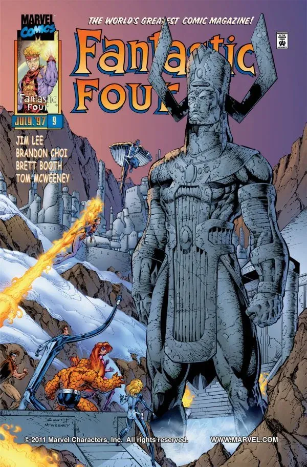 Cover of Fantastic Four #9