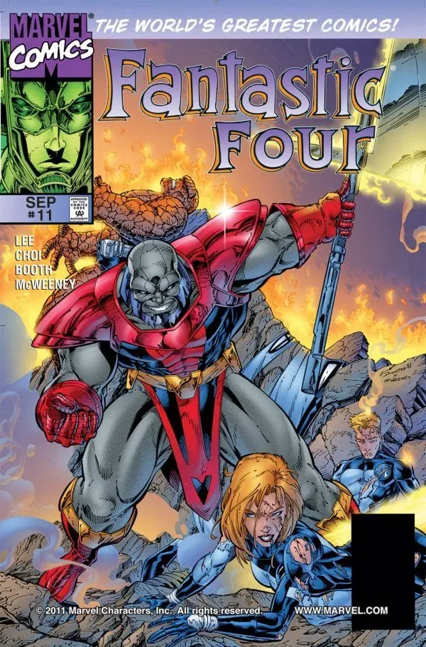 Cover of Fantastic Four #11