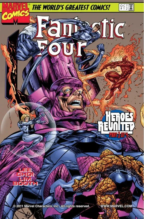 Cover of Fantastic Four #12