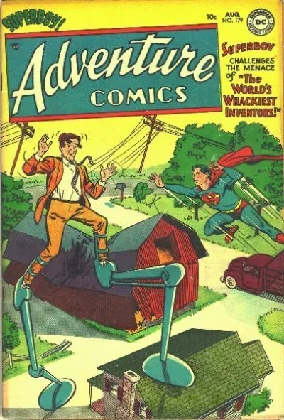 Cover of Adventure Comics #179