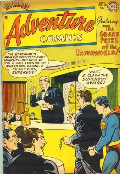 Cover of Adventure Comics #180