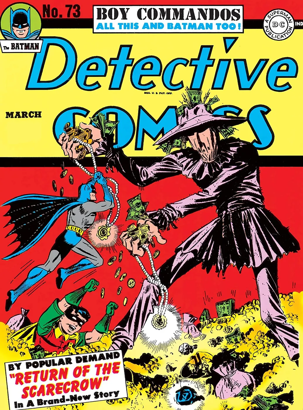 Cover of Detective Comics #73