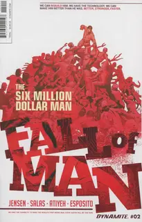 Cover of The Six Million Dollar Man: Fall of Man #2