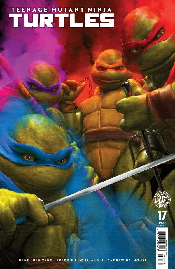 Cover of Teenage Mutant Ninja Turtles #17