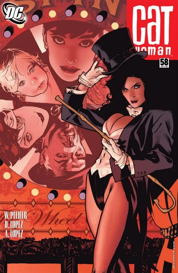 Cover of Catwoman #58