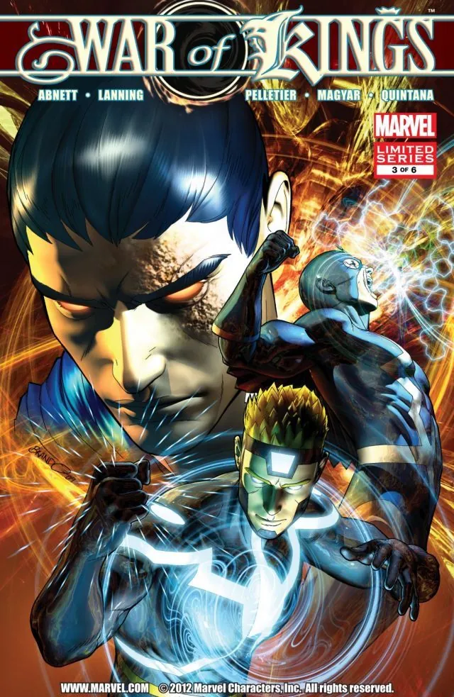 Cover of War of Kings #3