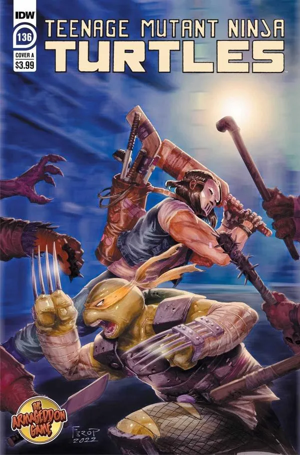 Cover of Teenage Mutant Ninja Turtles #136