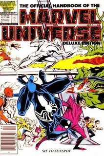 Cover of The Official Handbook of the Marvel Universe #12