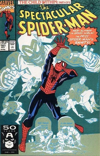 Cover of The Spectacular Spider-Man #181