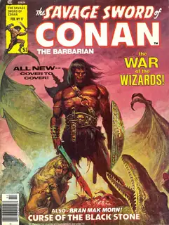 Cover of The Savage Sword of Conan #17