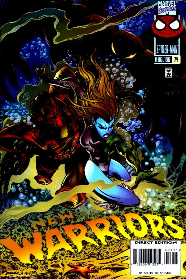 Cover of The New Warriors #74