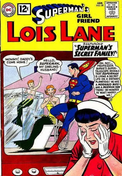 Cover of Superman's Girl Friend, Lois Lane #30