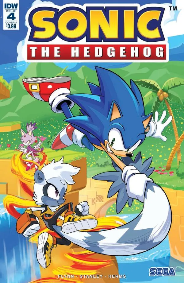 Cover of Sonic the Hedgehog #4