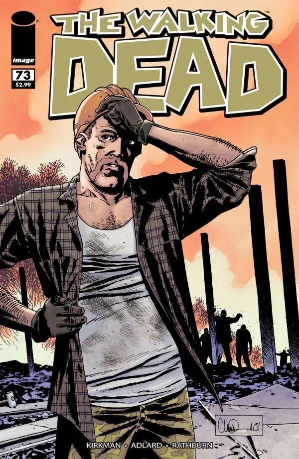 Cover of The Walking Dead #73