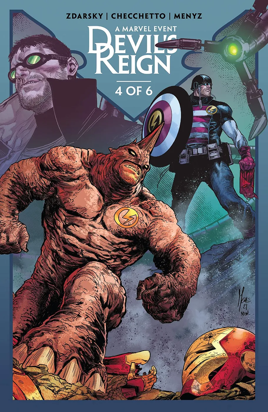 Cover of Devil's Reign #4