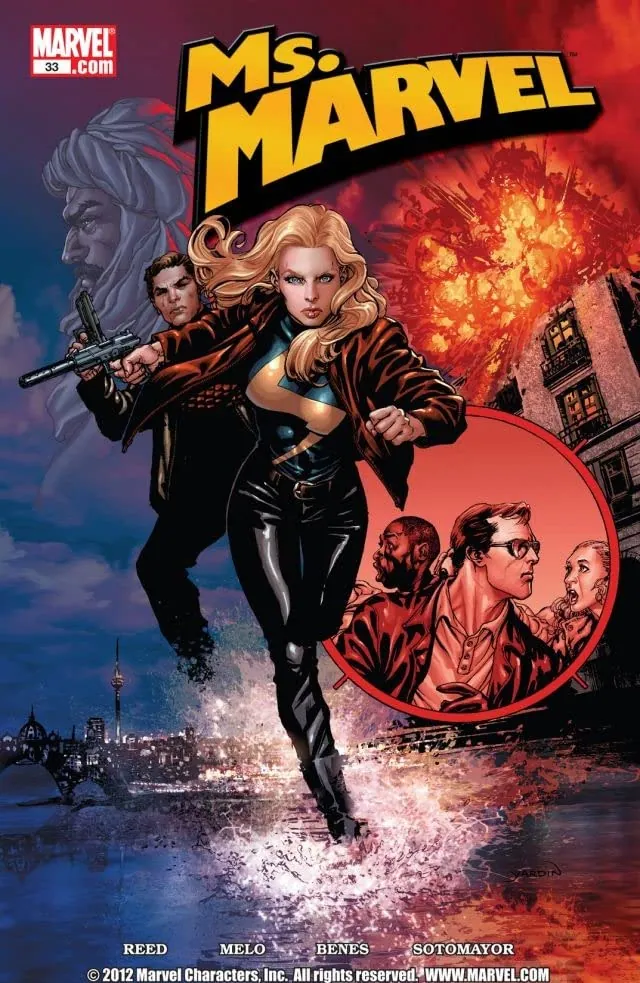 Cover of Ms. Marvel #33