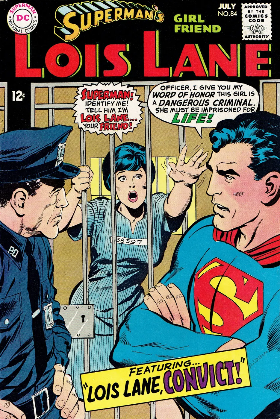 Cover of Superman's Girl Friend, Lois Lane #84