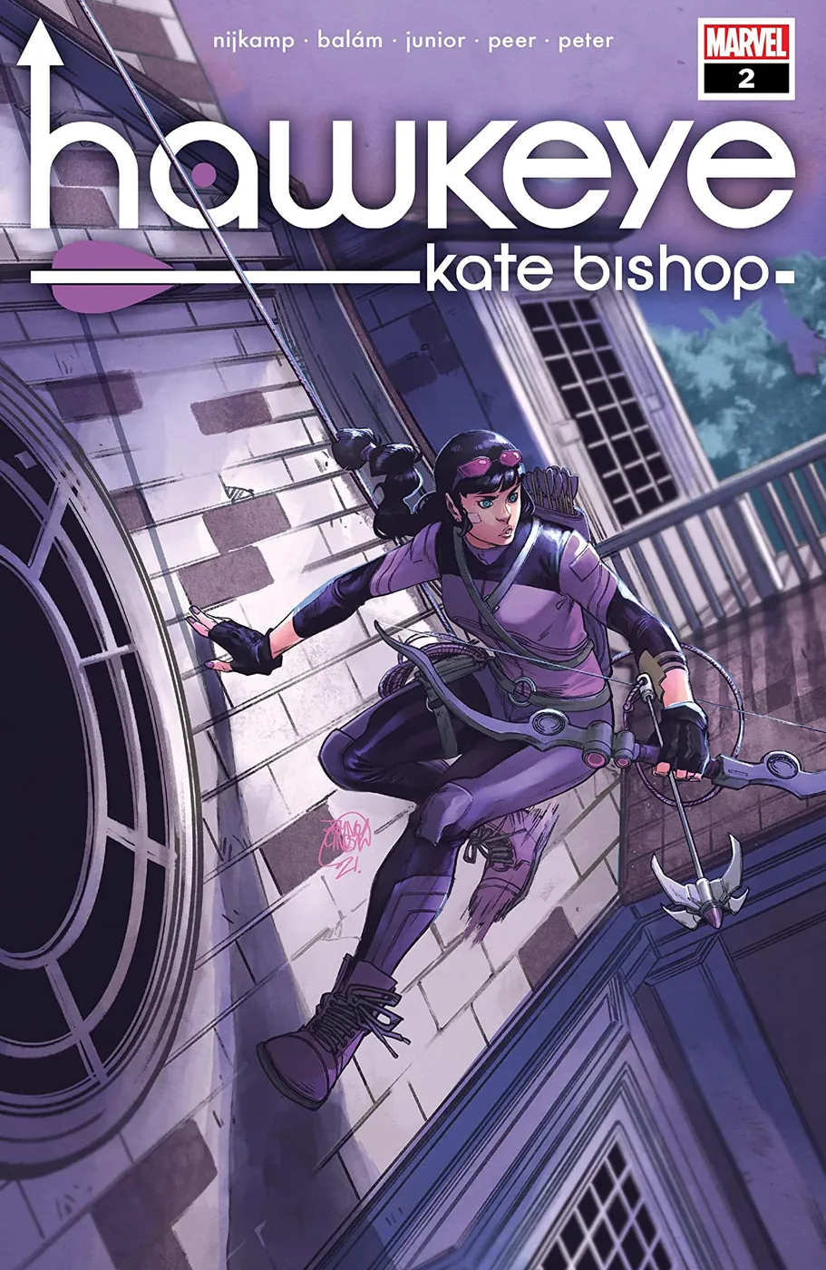 Cover of Hawkeye: Kate Bishop #2